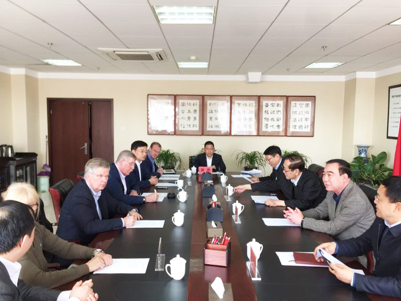 德國AG公司考察團一行來我區(qū)考察農業(yè)投資合作事宜