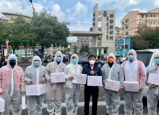 抗疫馳援，我們?cè)谛袆?dòng)： 協(xié)會(huì)常務(wù)理事單位-內(nèi)蒙古盛健乳業(yè)(集團(tuán))有限公司